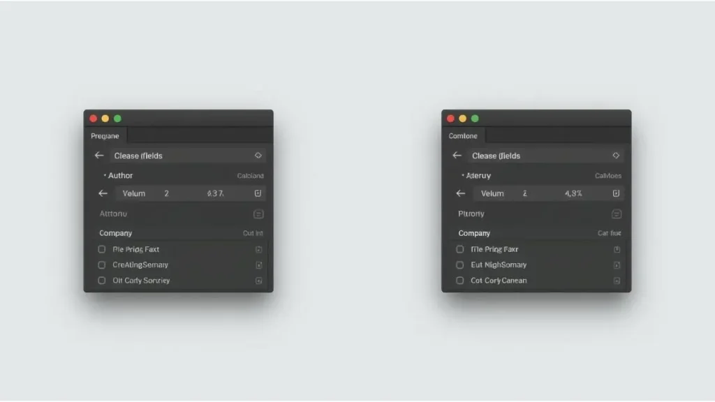 PDF with metadata compared to clean PDF after removing hidden data